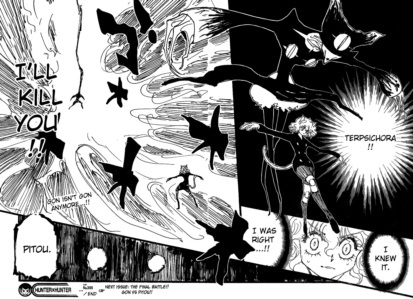 Hunter X Hunter Chapter 305 page 15 - Chapter 305: Sorry