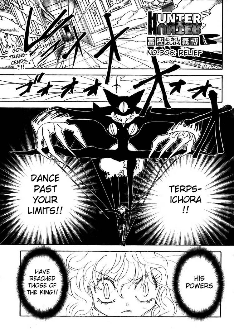 Hunter X Hunter Chapter 306 page 1 - Chapter 306: Relief
