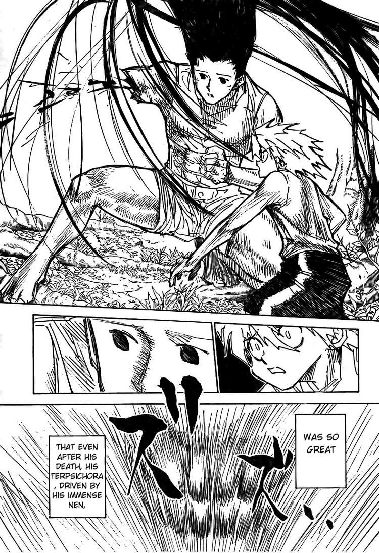 Hunter X Hunter Chapter 307 page 10 - Chapter 307: Loss
