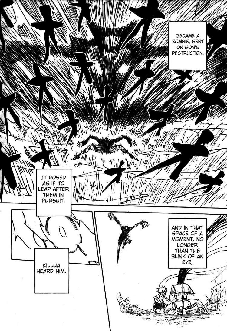 Hunter X Hunter Chapter 307 page 11 - Chapter 307: Loss