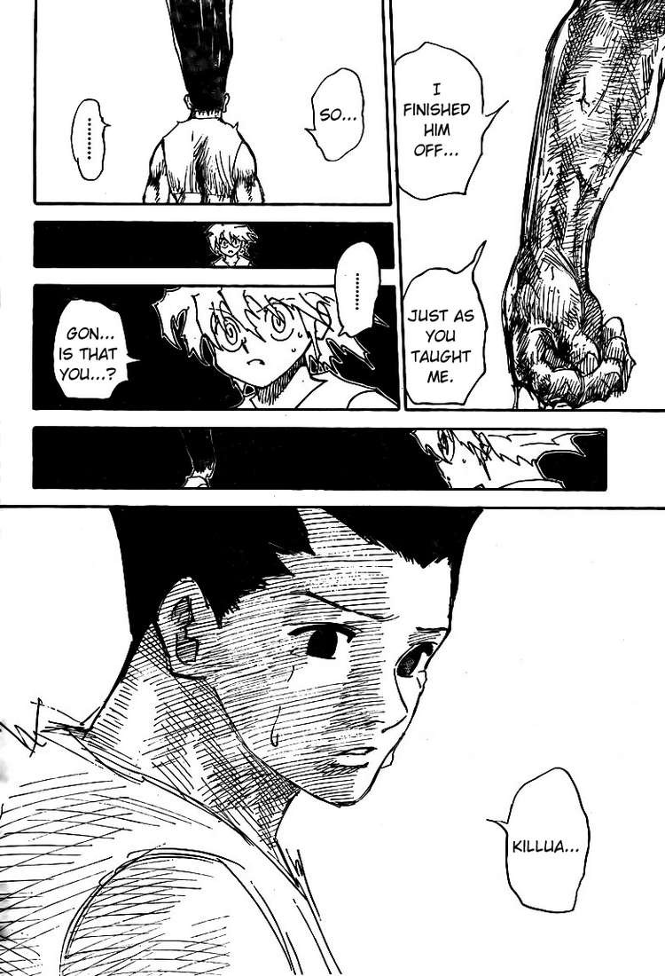 Hunter X Hunter Chapter 307 page 5 - Chapter 307: Loss