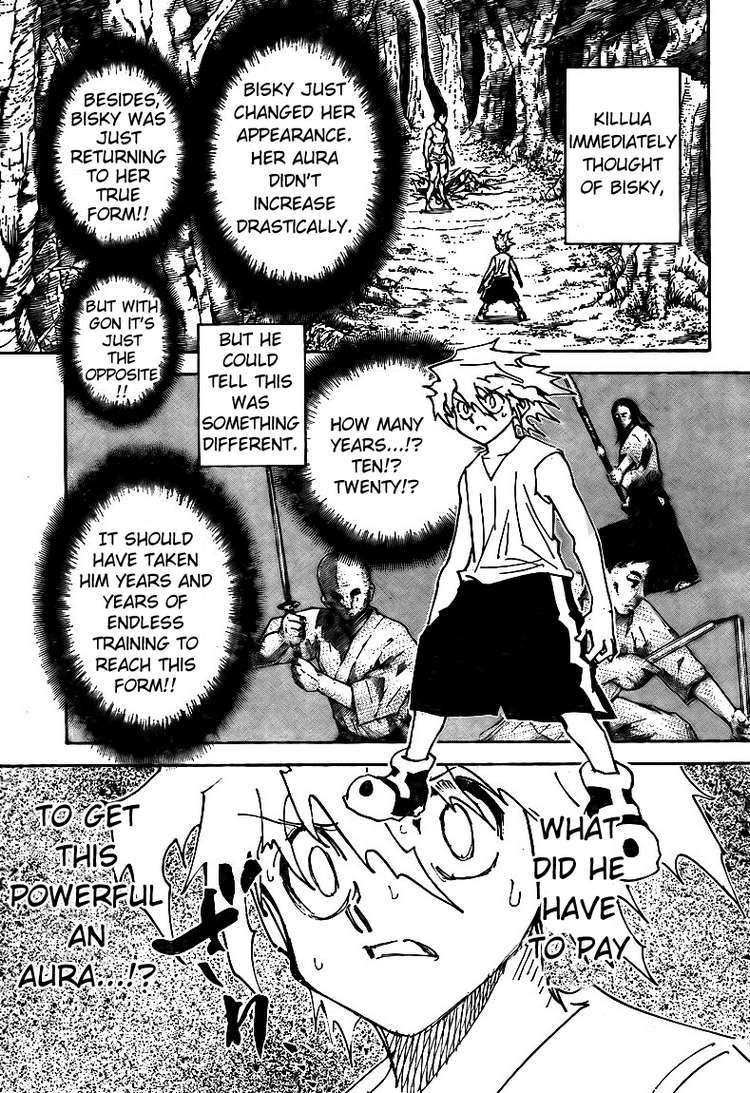Hunter X Hunter Chapter 307 page 6 - Chapter 307: Loss