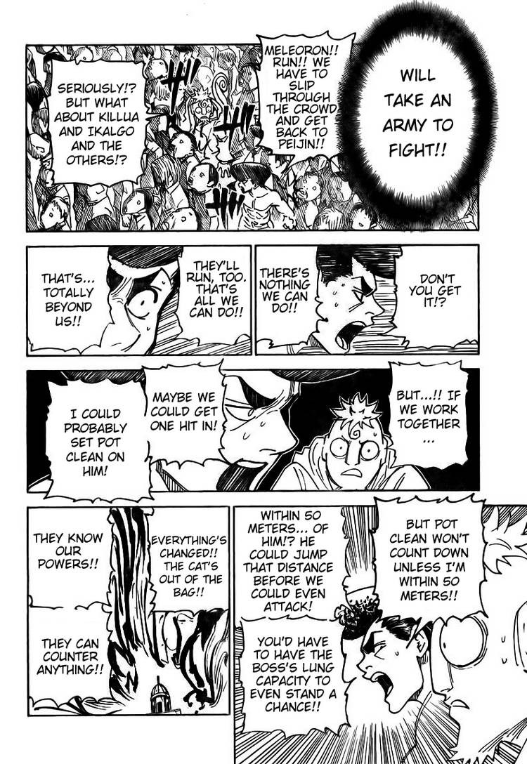 Hunter X Hunter Chapter 308 page 11 - Chapter 308: Flash