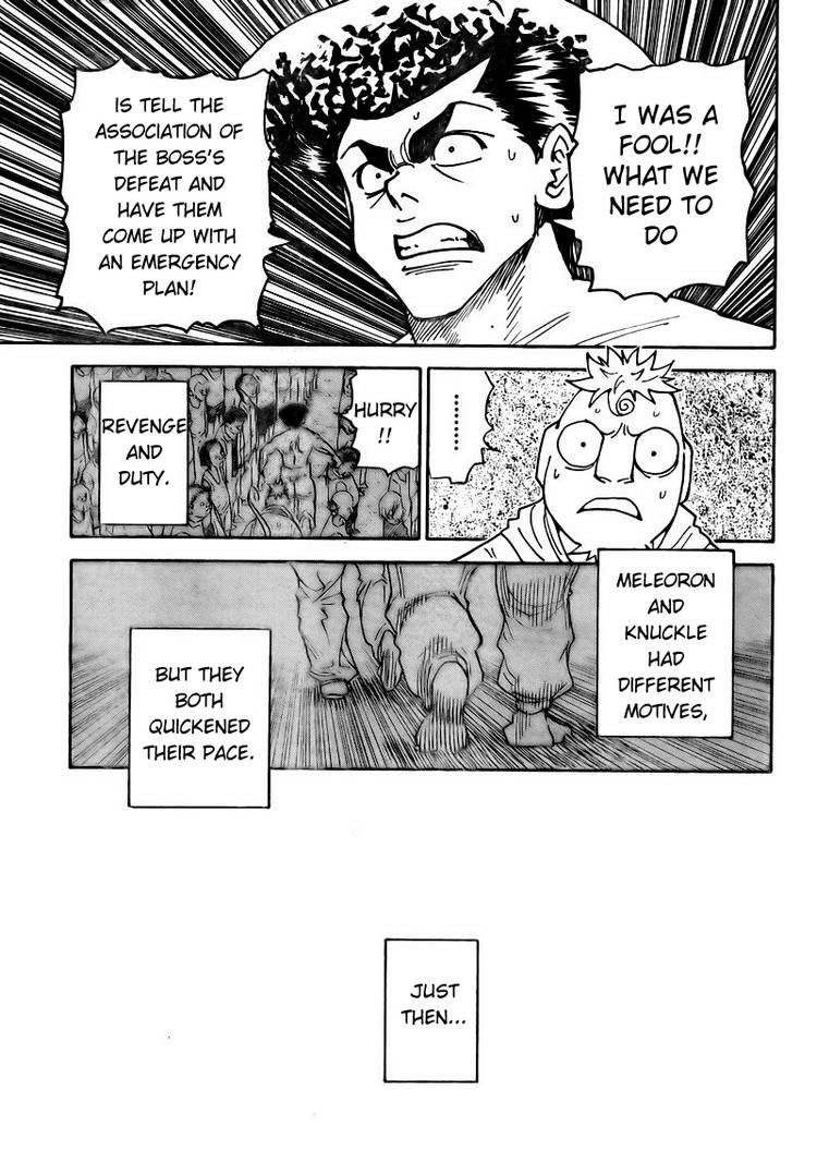 Hunter X Hunter Chapter 308 page 12 - Chapter 308: Flash