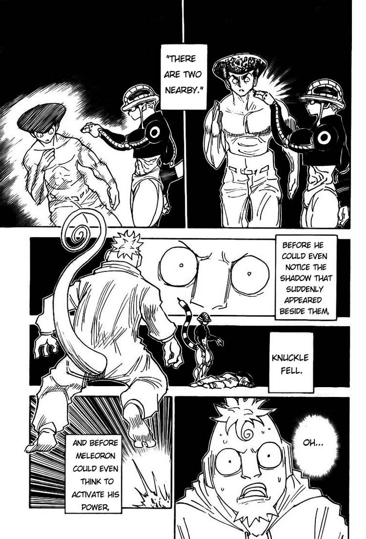 Hunter X Hunter Chapter 308 page 15 - Chapter 308: Flash