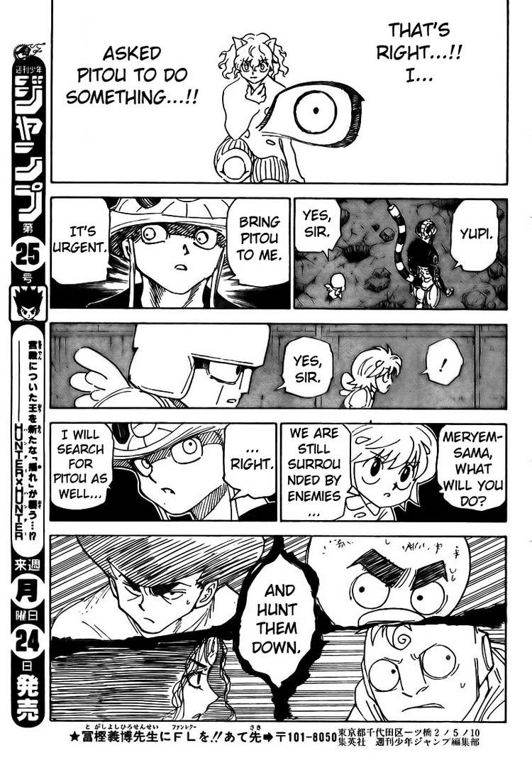 Hunter X Hunter Chapter 308 page 7 - Chapter 308: Flash