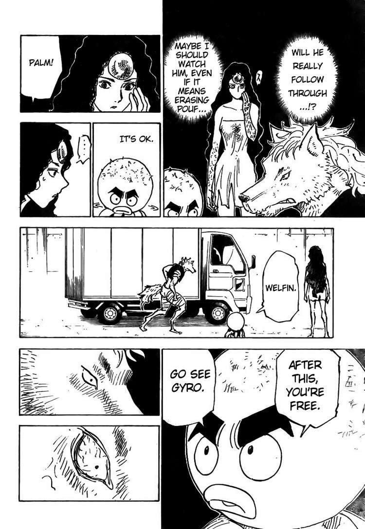 Hunter X Hunter Chapter 309 page 16 - Chapter 309: Game