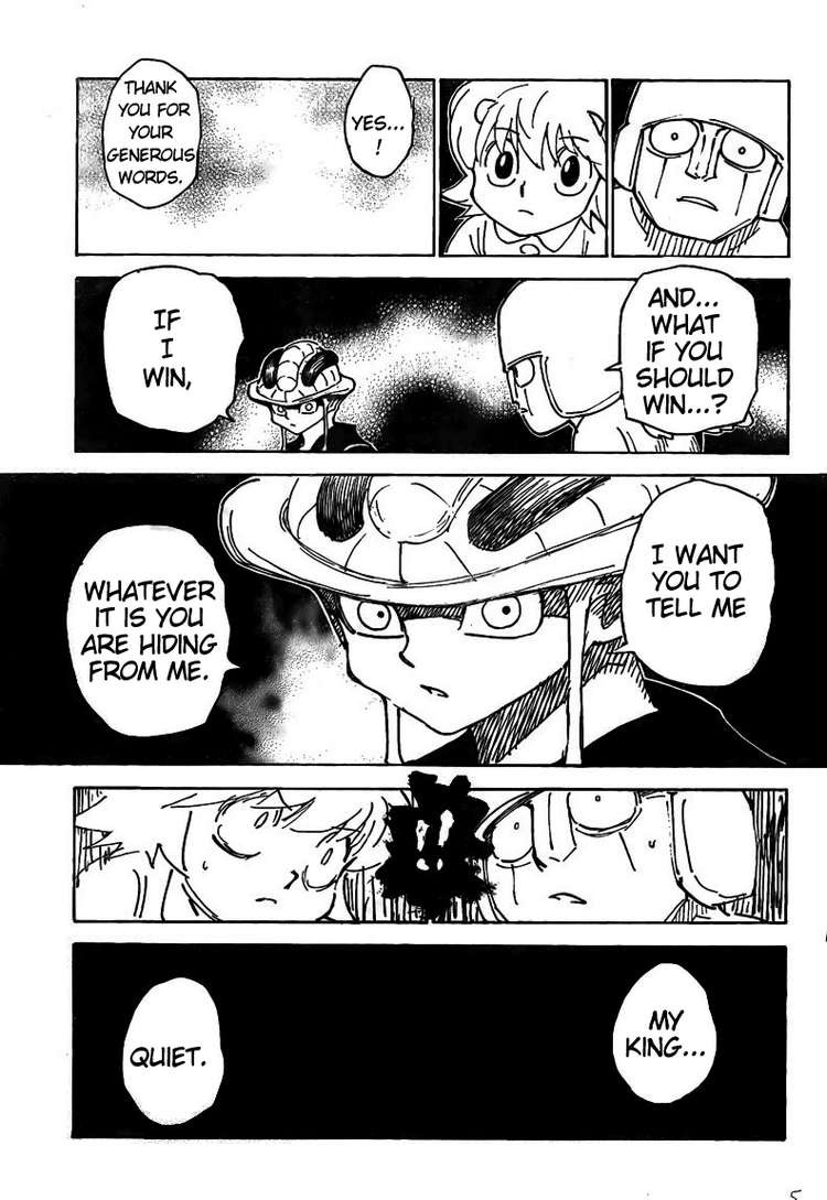 Hunter X Hunter Chapter 309 page 5 - Chapter 309: Game