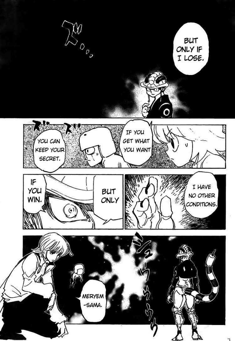 Hunter X Hunter Chapter 309 page 7 - Chapter 309: Game