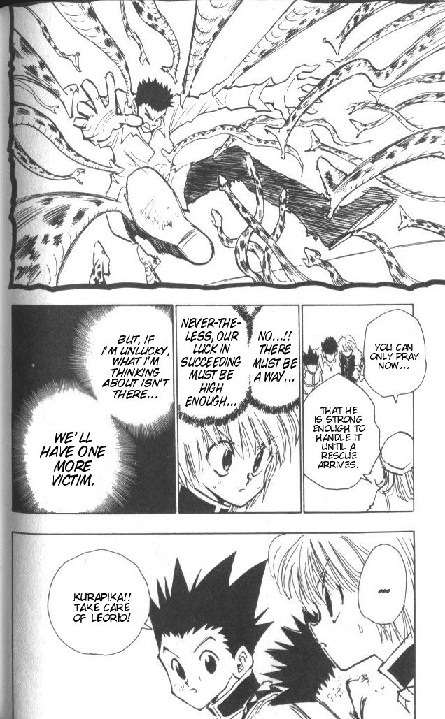 Hunter X Hunter Chapter 31 page 11 - Chapter 31: By the Skin of Their Teeth...