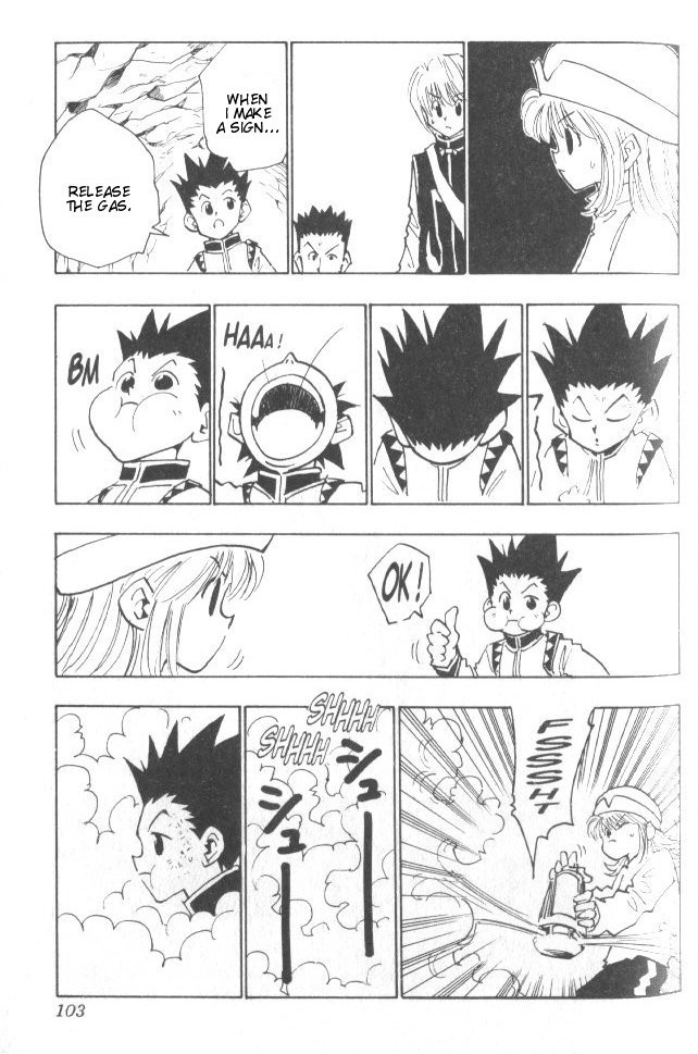 Hunter X Hunter Chapter 31 page 18 - Chapter 31: By the Skin of Their Teeth...