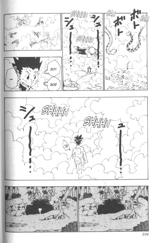Hunter X Hunter Chapter 31 page 19 - Chapter 31: By the Skin of Their Teeth...