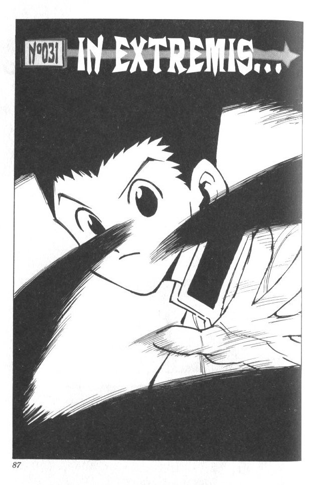 Hunter X Hunter Chapter 31 page 2 - Chapter 31: By the Skin of Their Teeth...