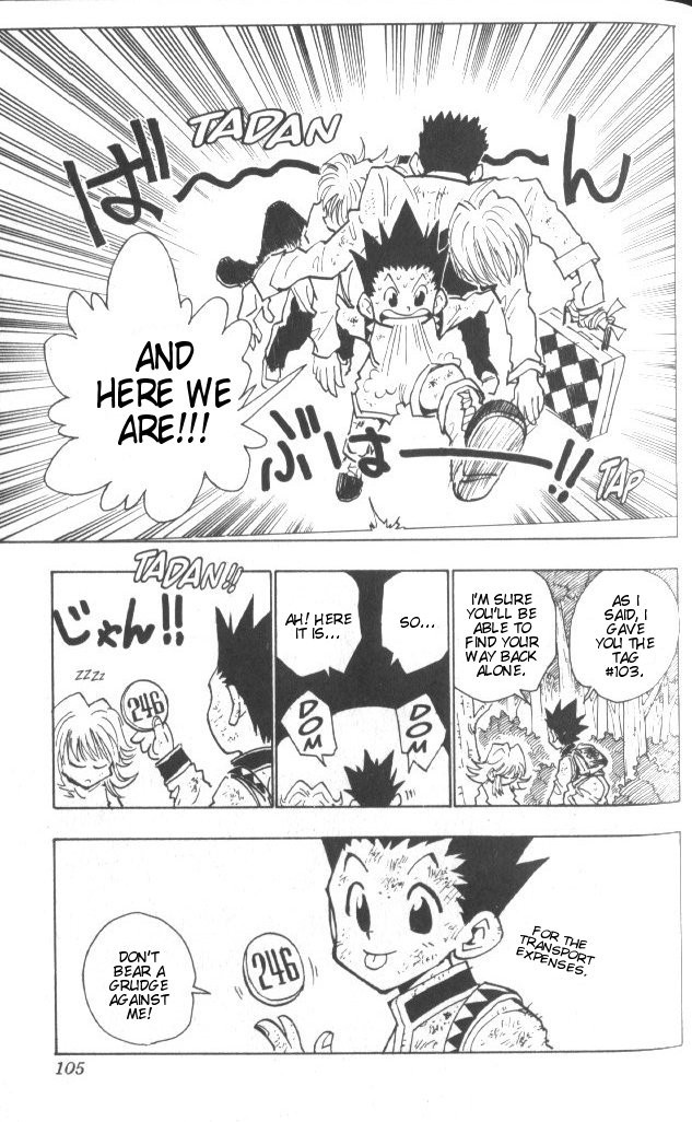 Hunter X Hunter Chapter 31 page 20 - Chapter 31: By the Skin of Their Teeth...