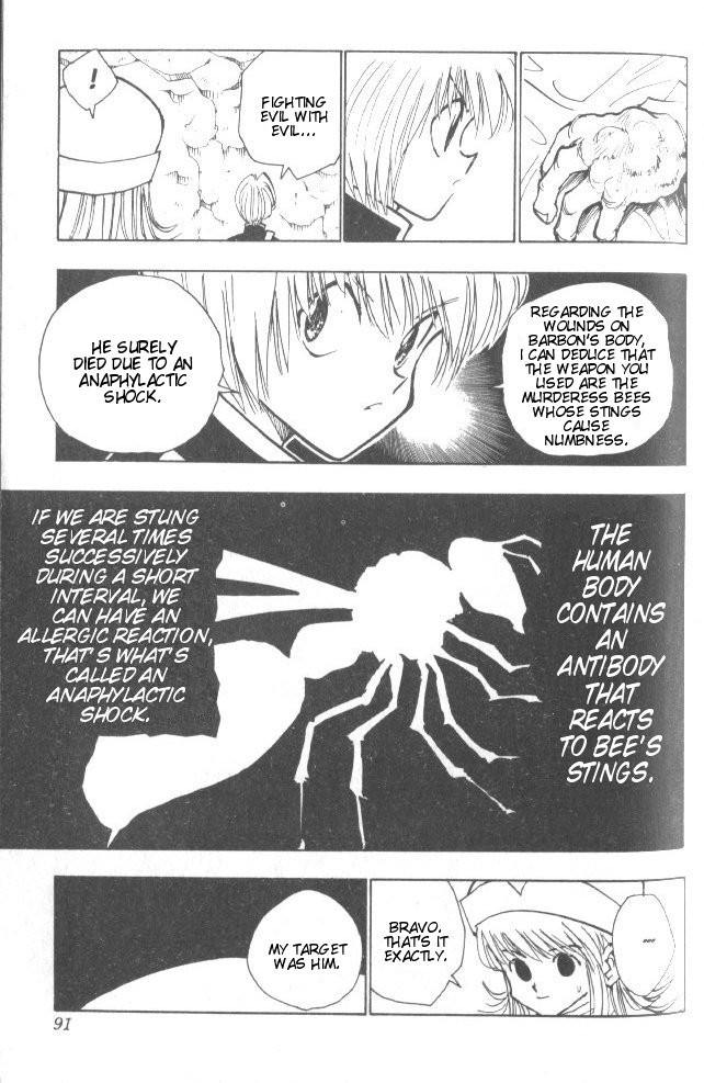 Hunter X Hunter Chapter 31 page 6 - Chapter 31: By the Skin of Their Teeth...