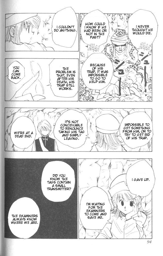 Hunter X Hunter Chapter 31 page 9 - Chapter 31: By the Skin of Their Teeth...