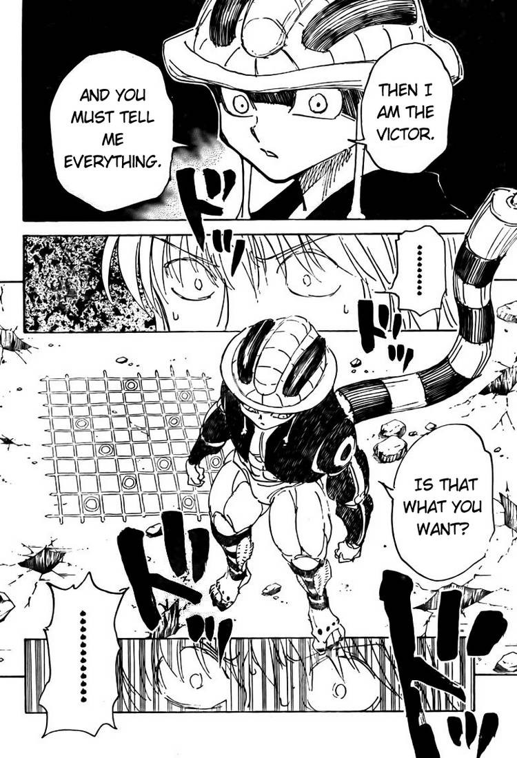 Hunter X Hunter Chapter 310 page 18 - Chapter 310: Action