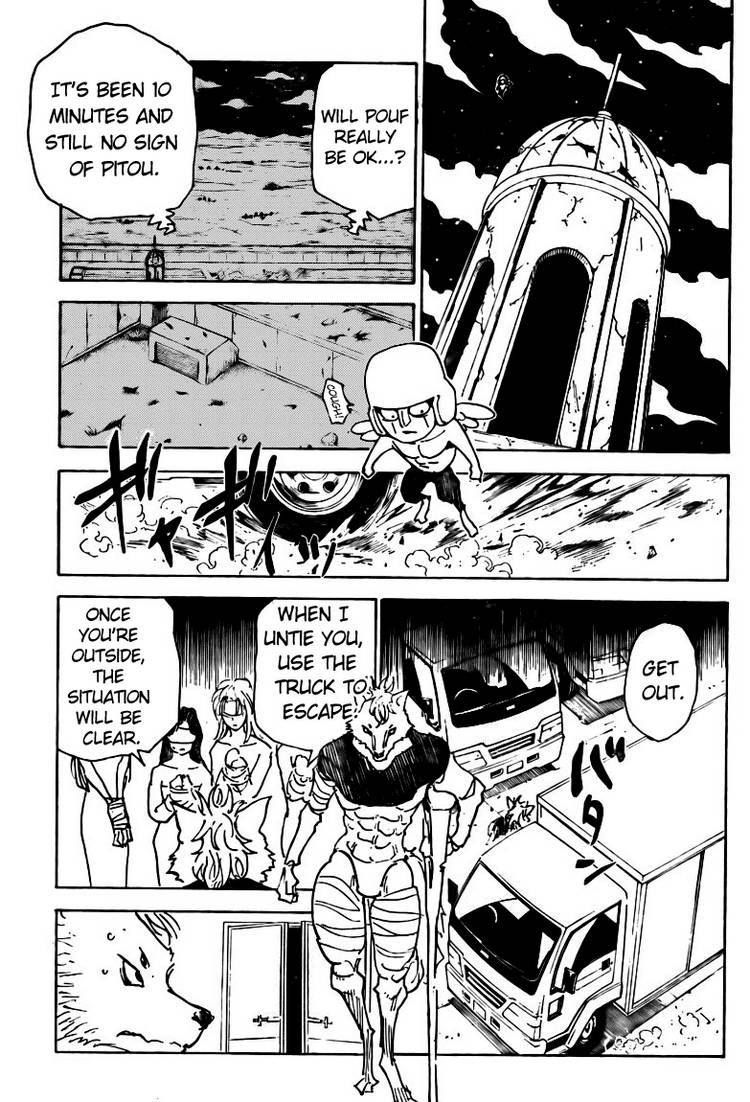 Hunter X Hunter Chapter 310 page 3 - Chapter 310: Action