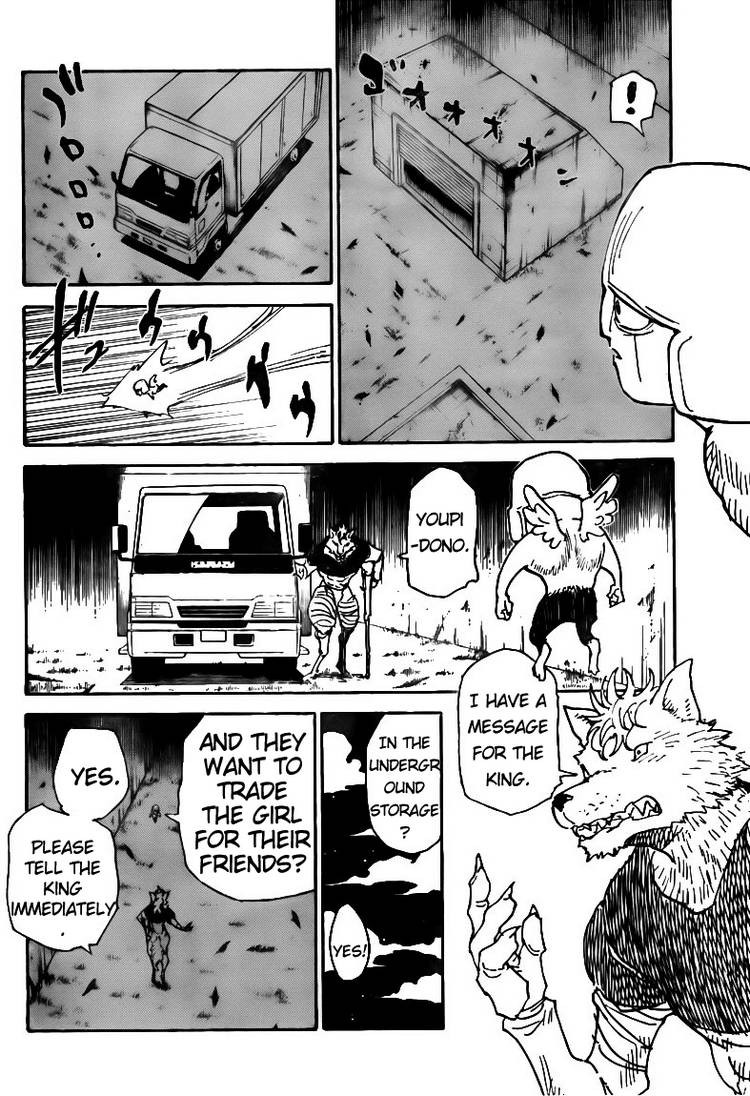 Hunter X Hunter Chapter 310 page 6 - Chapter 310: Action