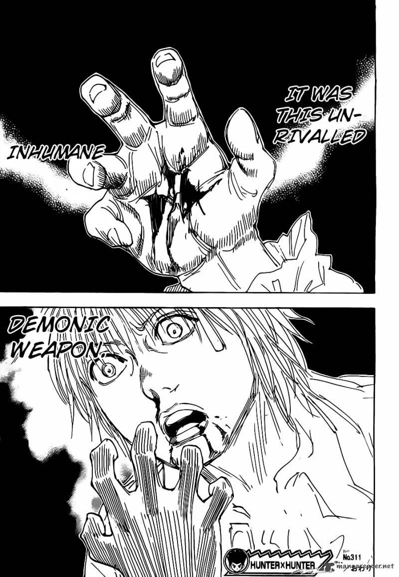 Hunter X Hunter Chapter 311 page 18 - Chapter 311: Deadline