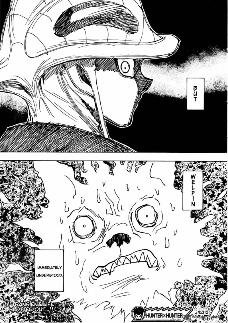 Hunter X Hunter Chapter 312 page 19 - Chapter 312: Resolve