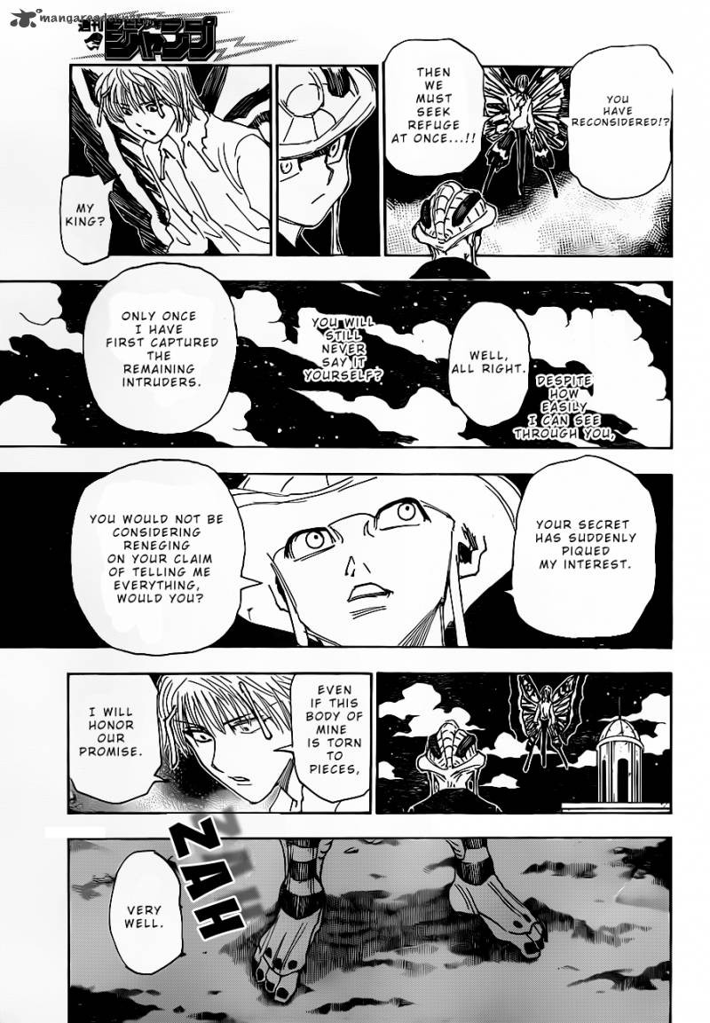 Hunter X Hunter Chapter 312 page 3 - Chapter 312: Resolve