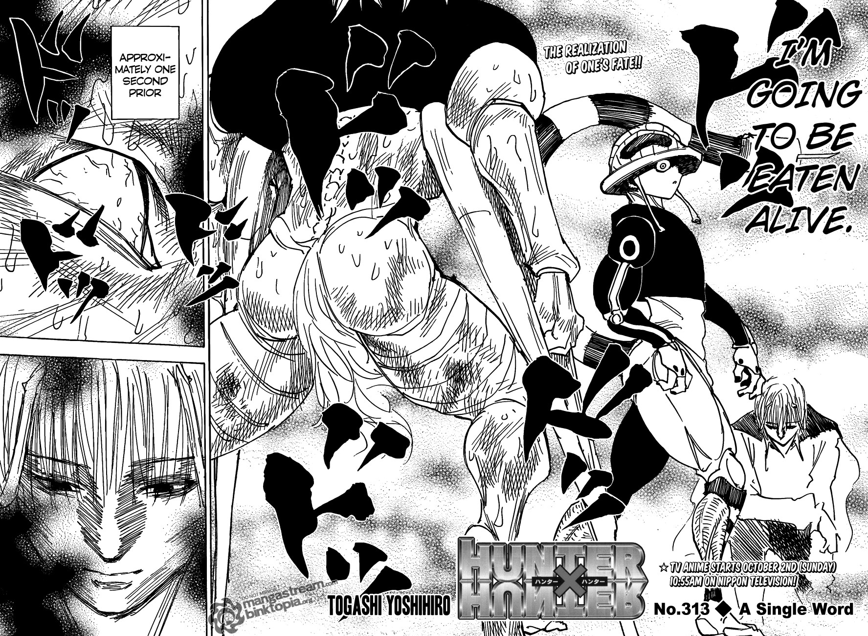 Hunter X Hunter Chapter 313 page 2 - Chapter 313: One Word