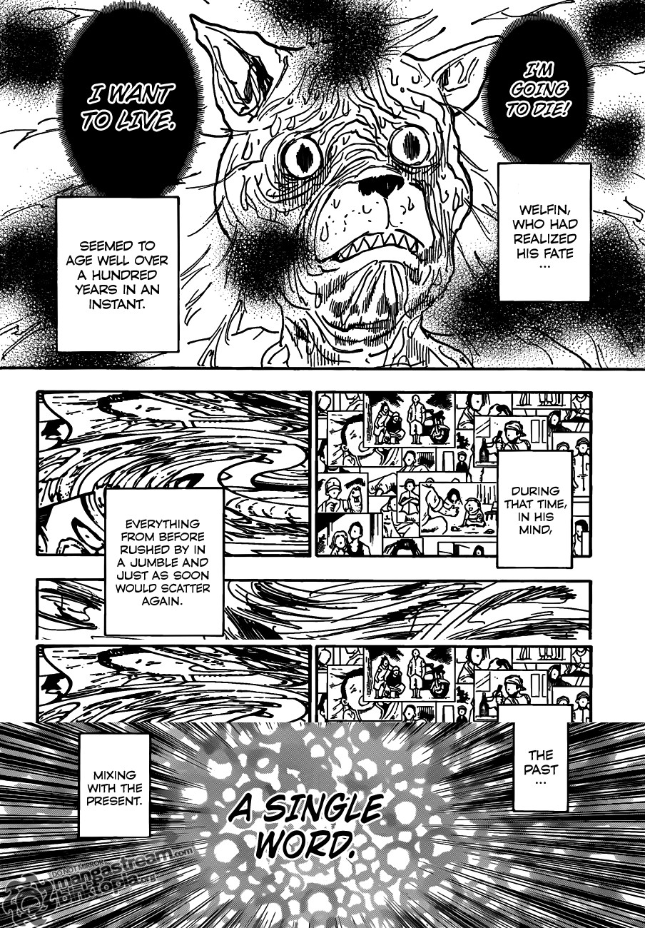 Hunter X Hunter Chapter 313 page 3 - Chapter 313: One Word