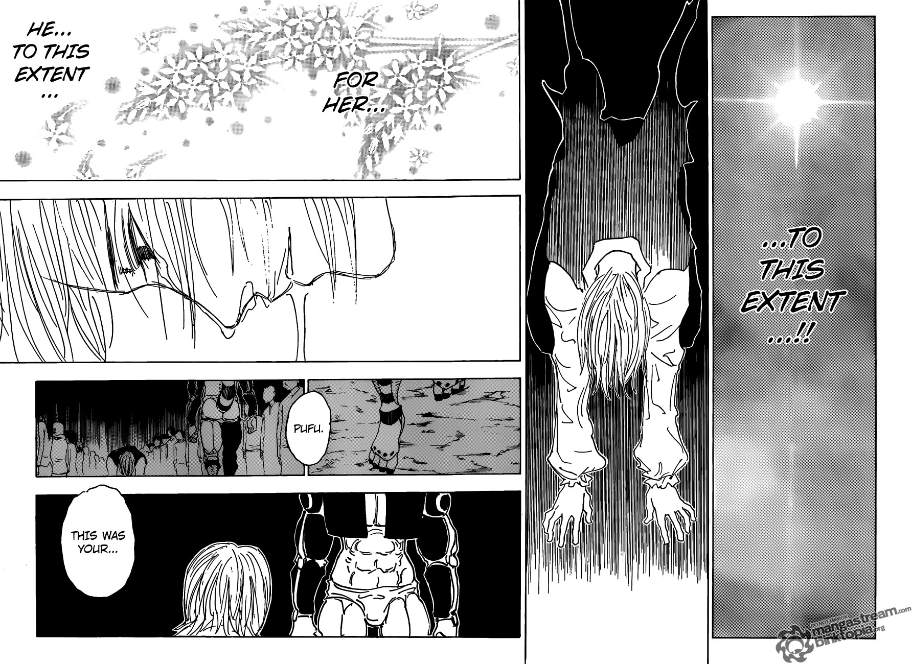 Hunter X Hunter Chapter 313 page 8 - Chapter 313: One Word