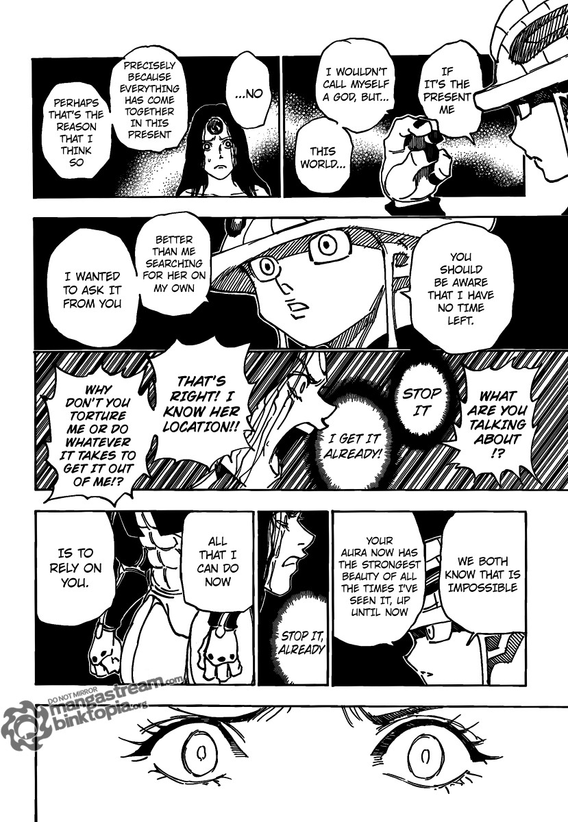 Hunter X Hunter Chapter 314 page 11 - Chapter 314: Persuasion