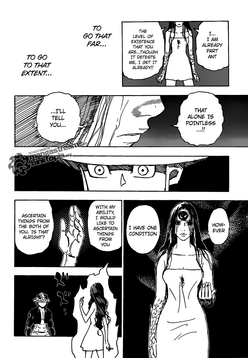 Hunter X Hunter Chapter 314 page 13 - Chapter 314: Persuasion