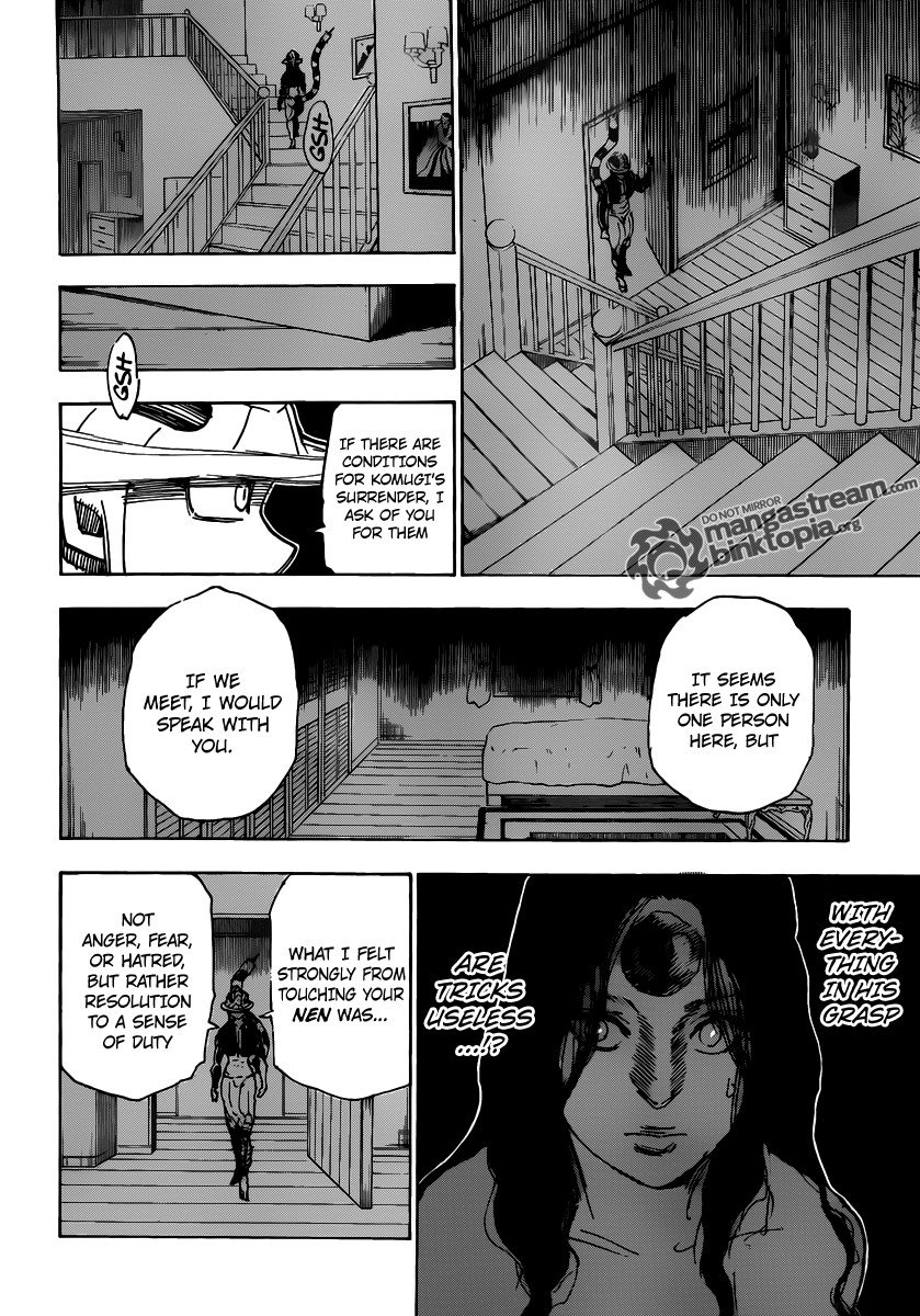 Hunter X Hunter Chapter 314 page 4 - Chapter 314: Persuasion