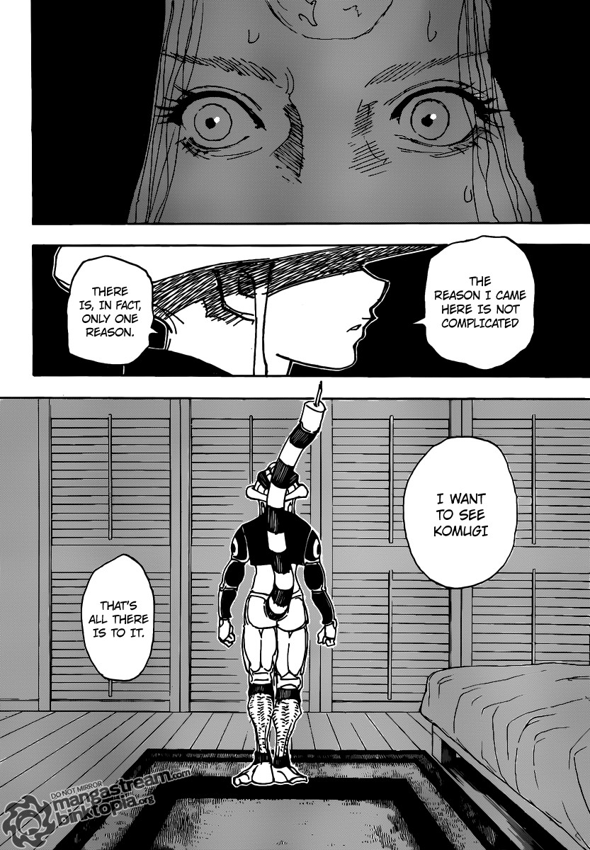 Hunter X Hunter Chapter 314 page 6 - Chapter 314: Persuasion