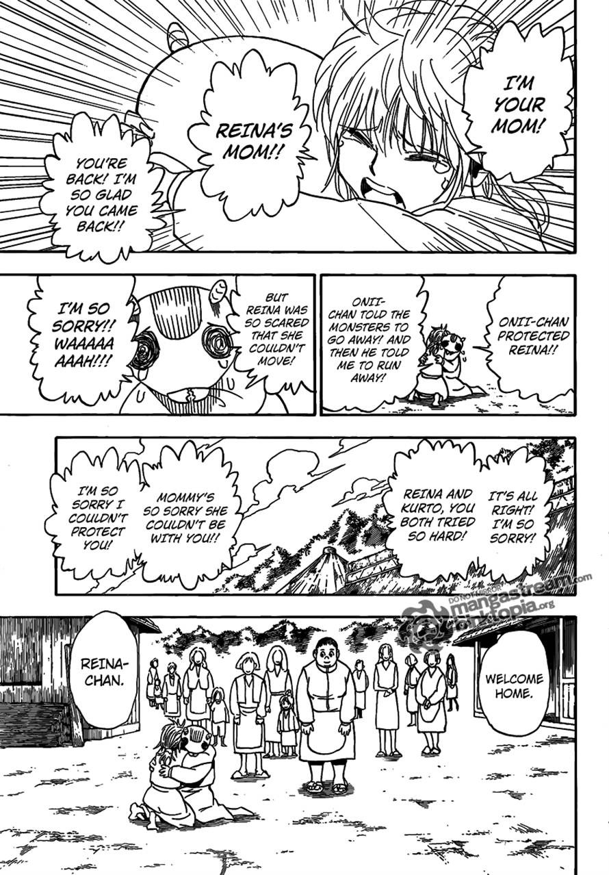 Hunter X Hunter Chapter 315 page 11 - Chapter 315: Home