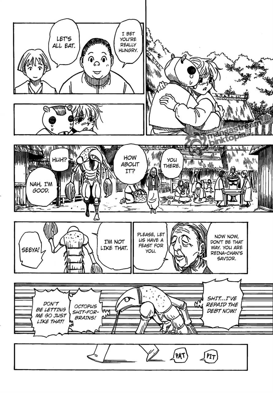 Hunter X Hunter Chapter 315 page 12 - Chapter 315: Home