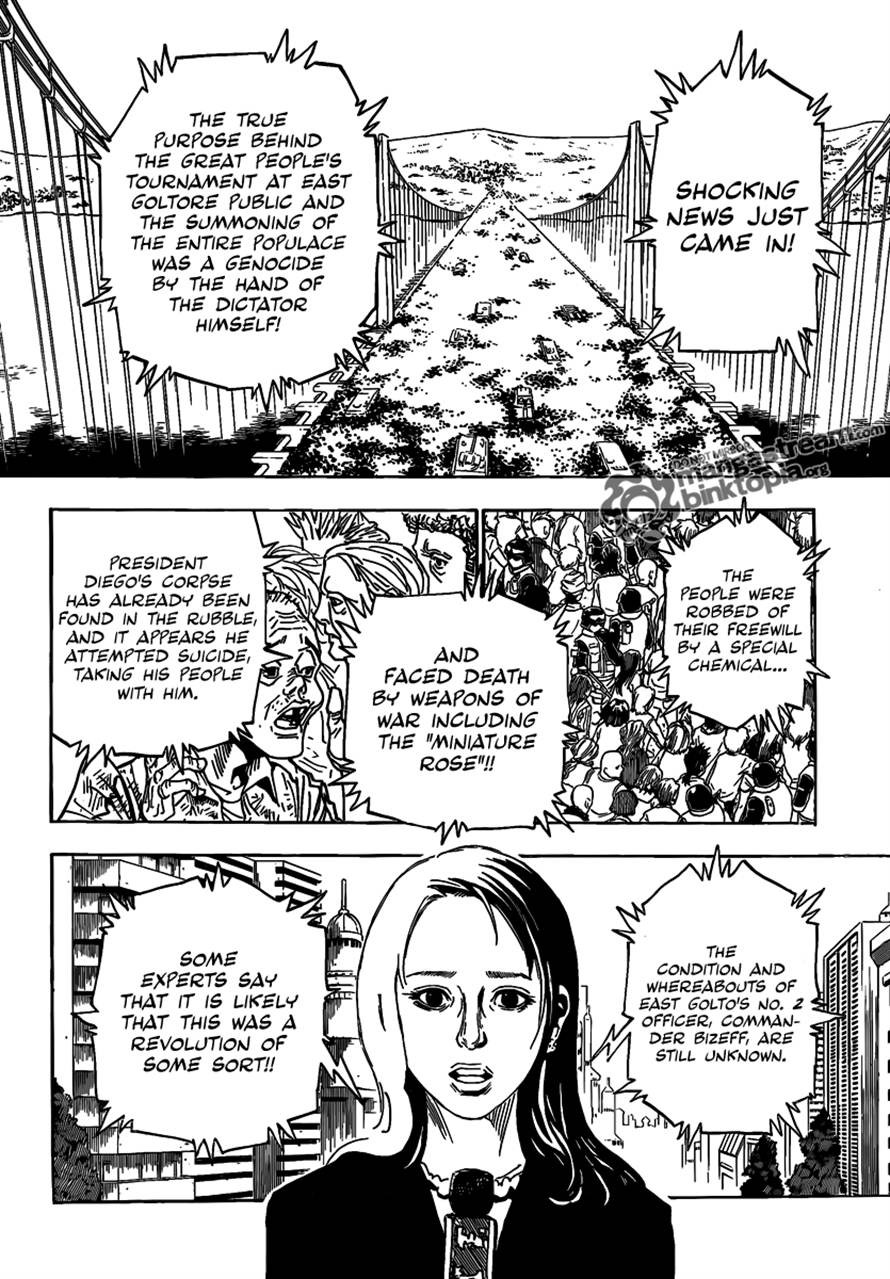 Hunter X Hunter Chapter 315 page 15 - Chapter 315: Home