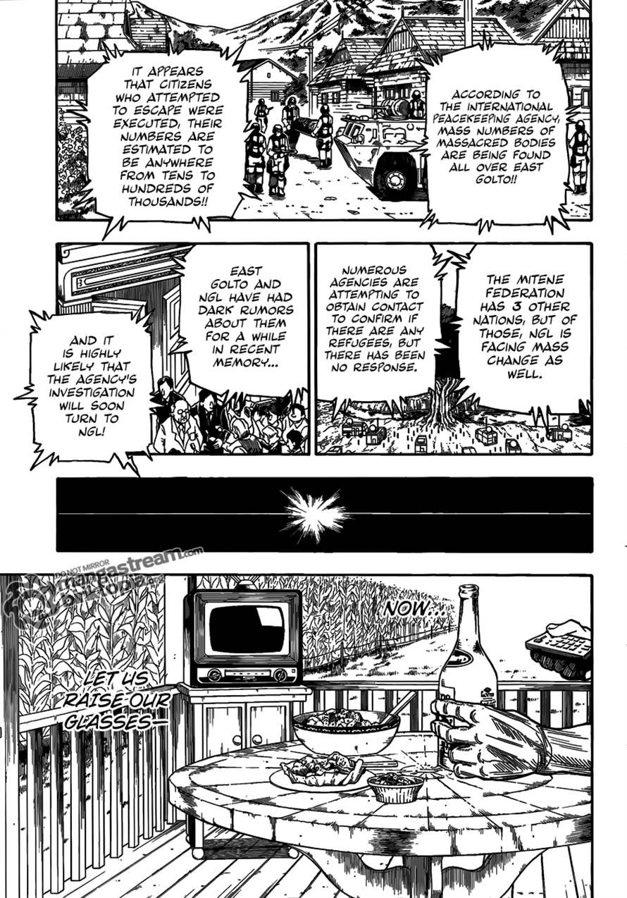 Hunter X Hunter Chapter 315 page 16 - Chapter 315: Home