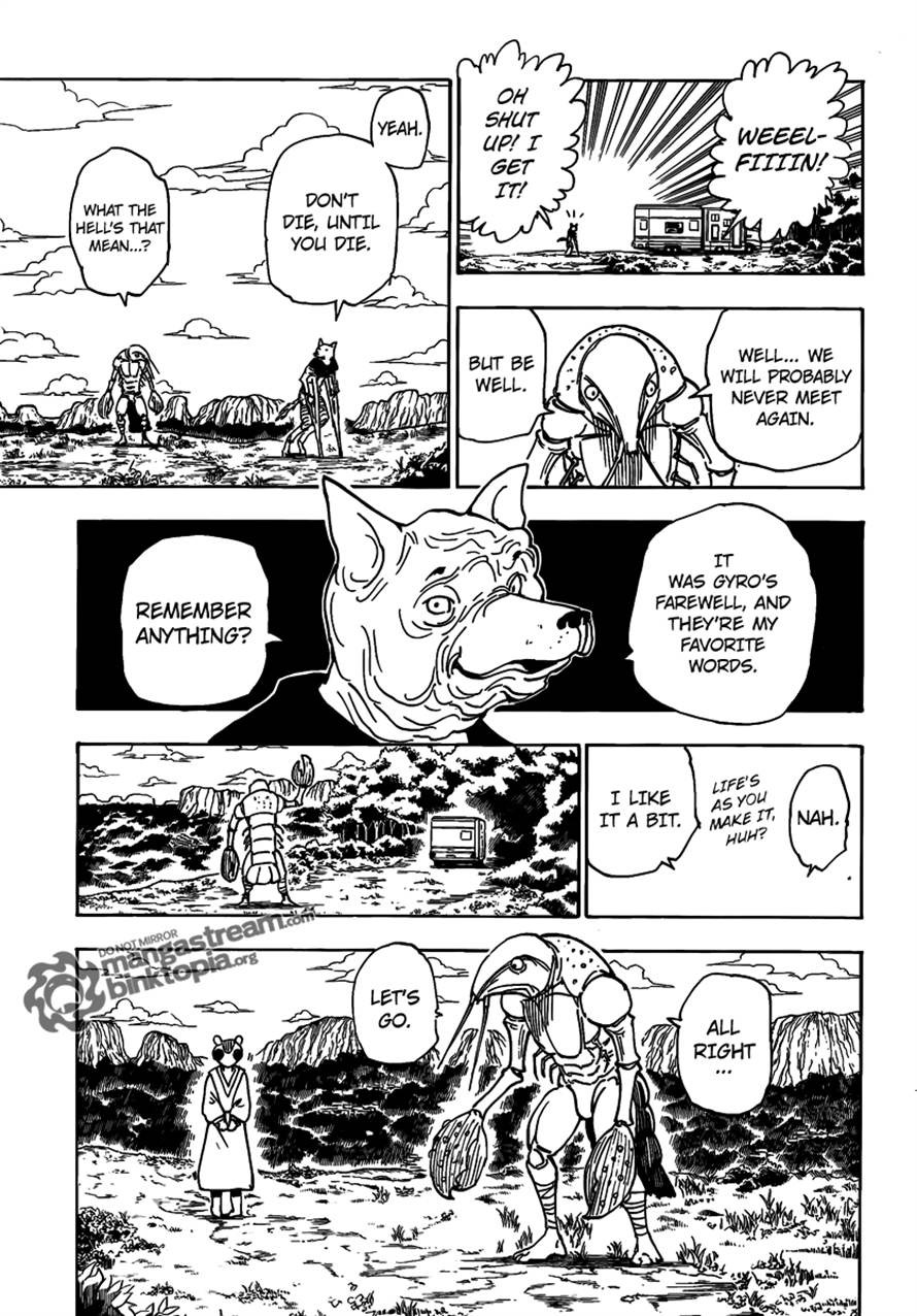 Hunter X Hunter Chapter 315 page 3 - Chapter 315: Home