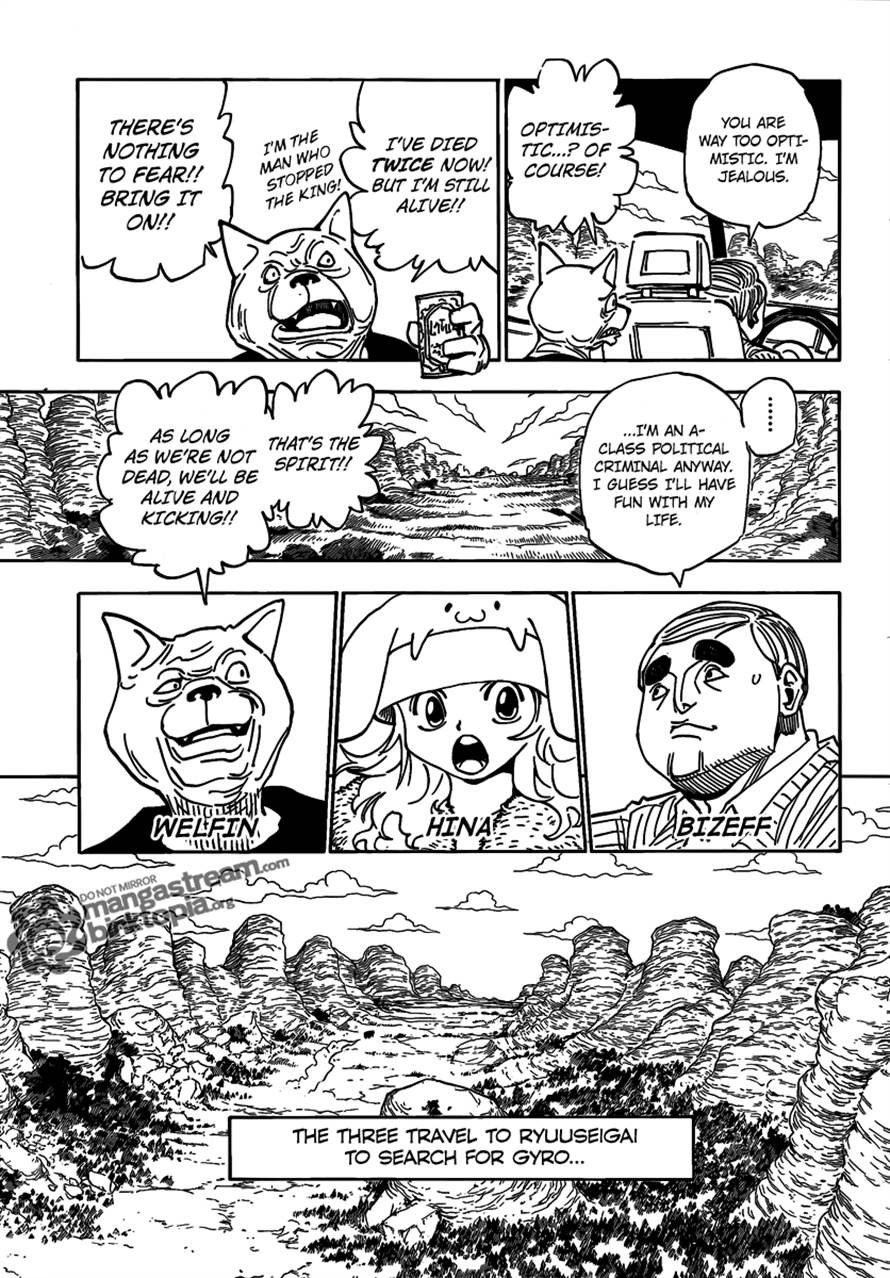 Hunter X Hunter Chapter 315 page 5 - Chapter 315: Home