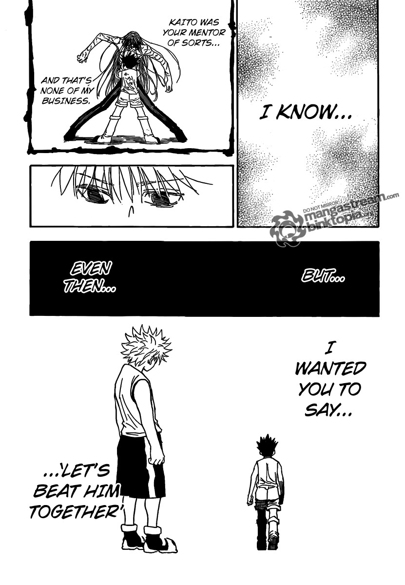 Hunter X Hunter Chapter 316 page 10 - Chapter 316: Real Name