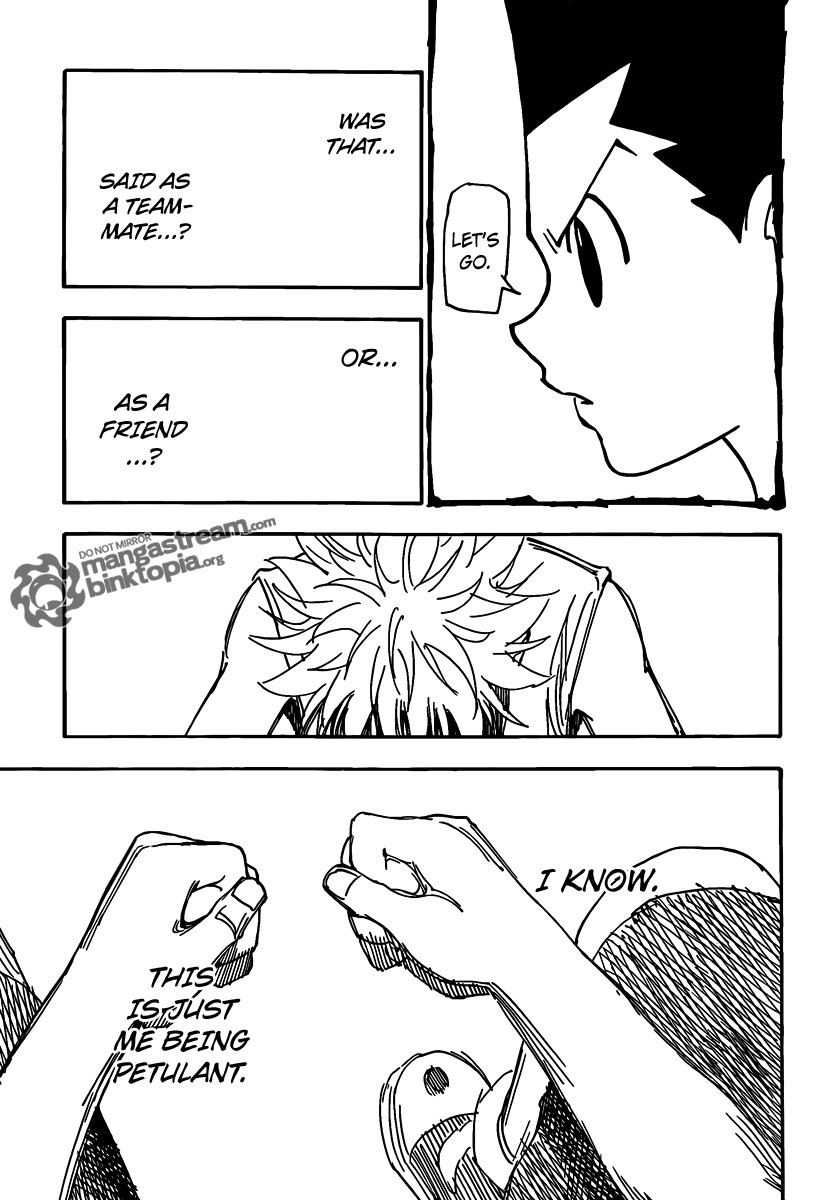 Hunter X Hunter Chapter 316 page 11 - Chapter 316: Real Name