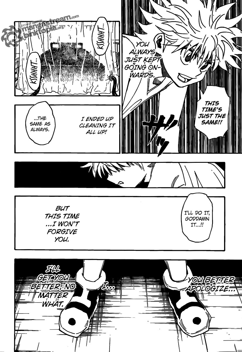 Hunter X Hunter Chapter 316 page 12 - Chapter 316: Real Name