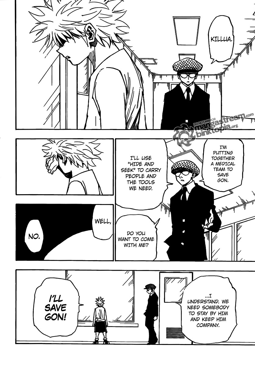 Hunter X Hunter Chapter 316 page 14 - Chapter 316: Real Name
