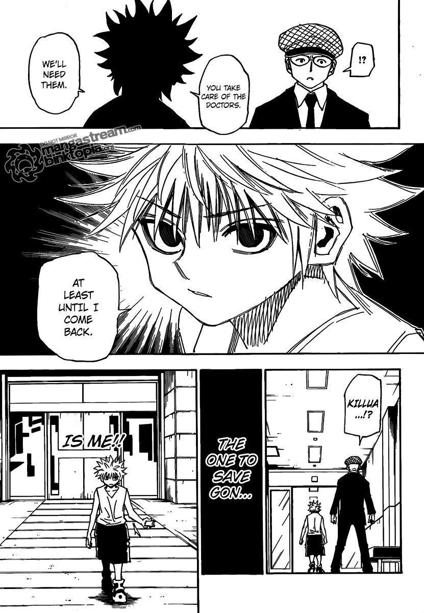 Hunter X Hunter Chapter 316 page 15 - Chapter 316: Real Name