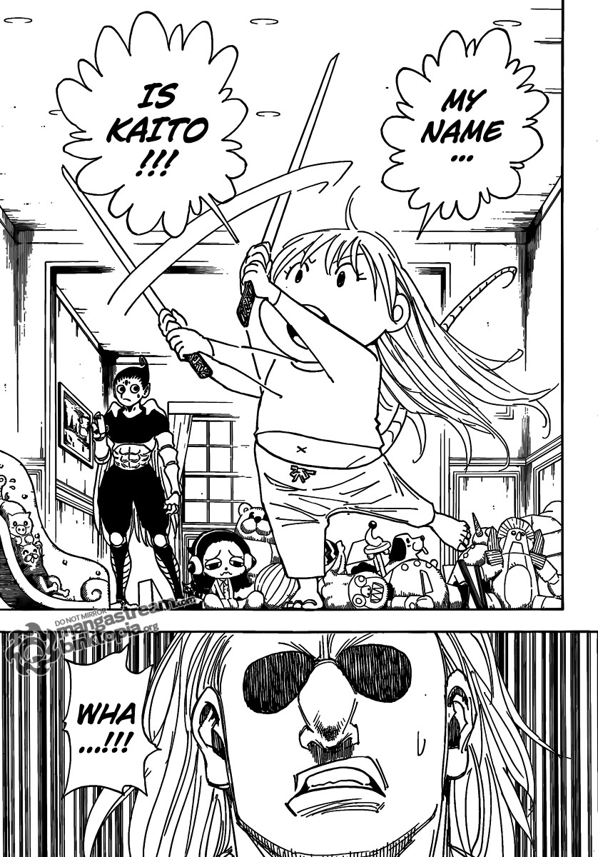 Hunter X Hunter Chapter 316 page 17 - Chapter 316: Real Name