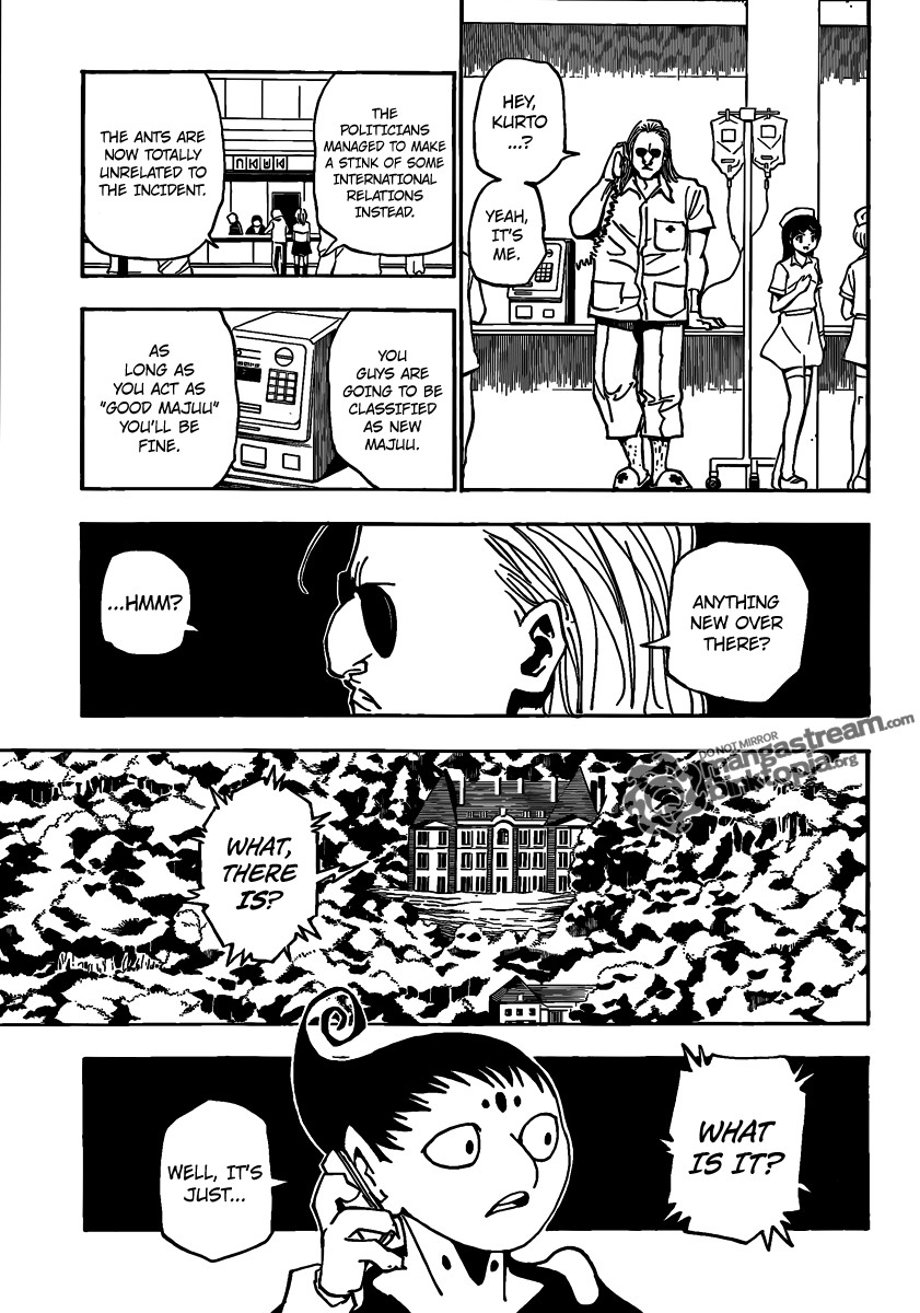 Hunter X Hunter Chapter 316 page 5 - Chapter 316: Real Name