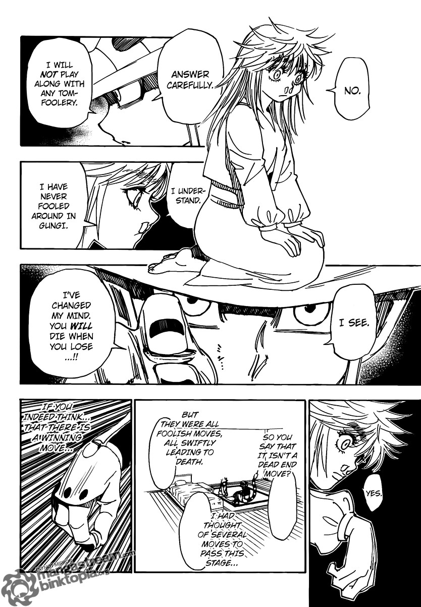 Hunter X Hunter Chapter 317 page 10 - Chapter 317: Answer