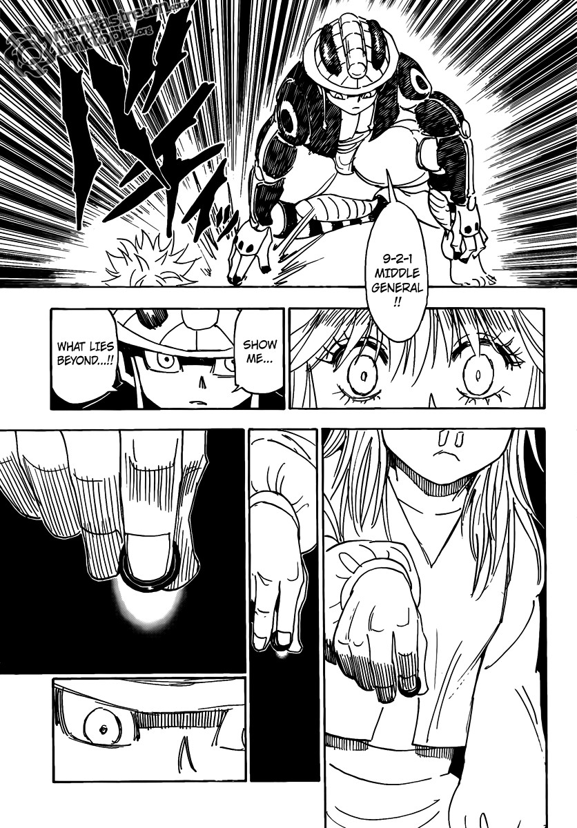 Hunter X Hunter Chapter 317 page 11 - Chapter 317: Answer