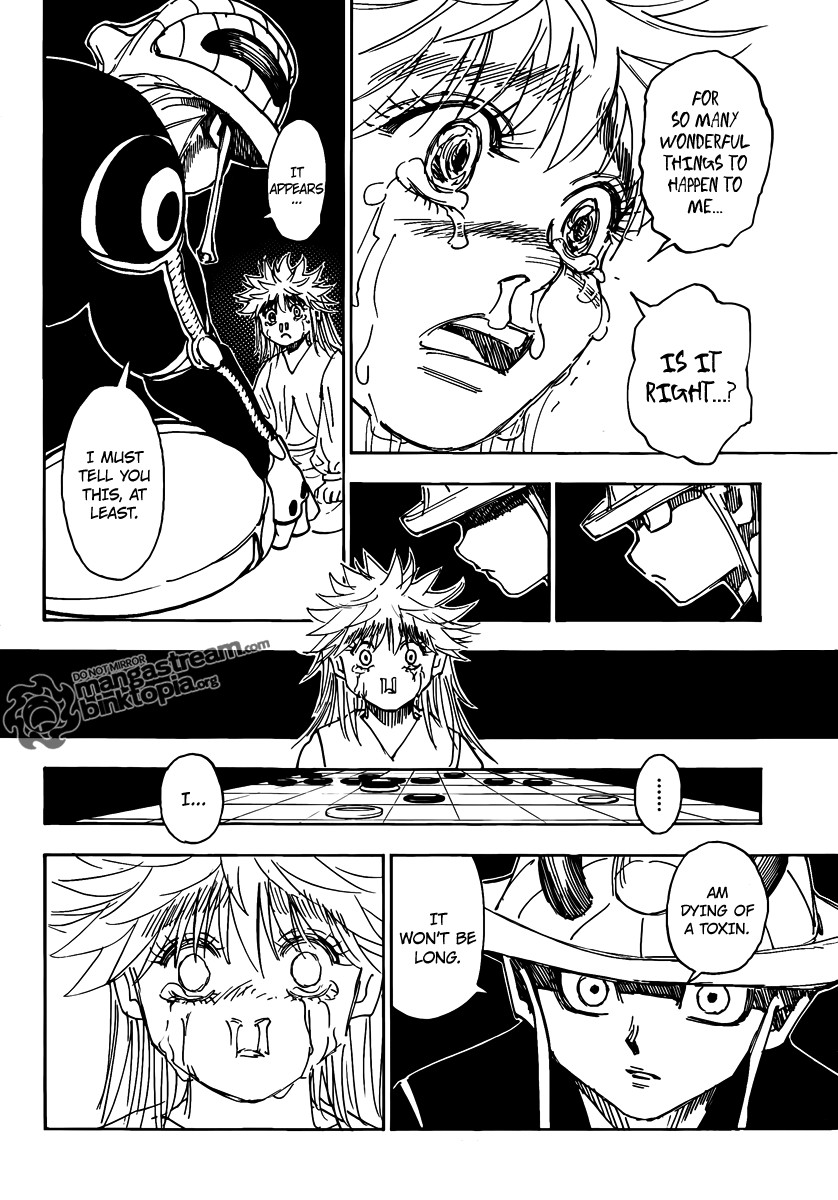 Hunter X Hunter Chapter 317 page 16 - Chapter 317: Answer