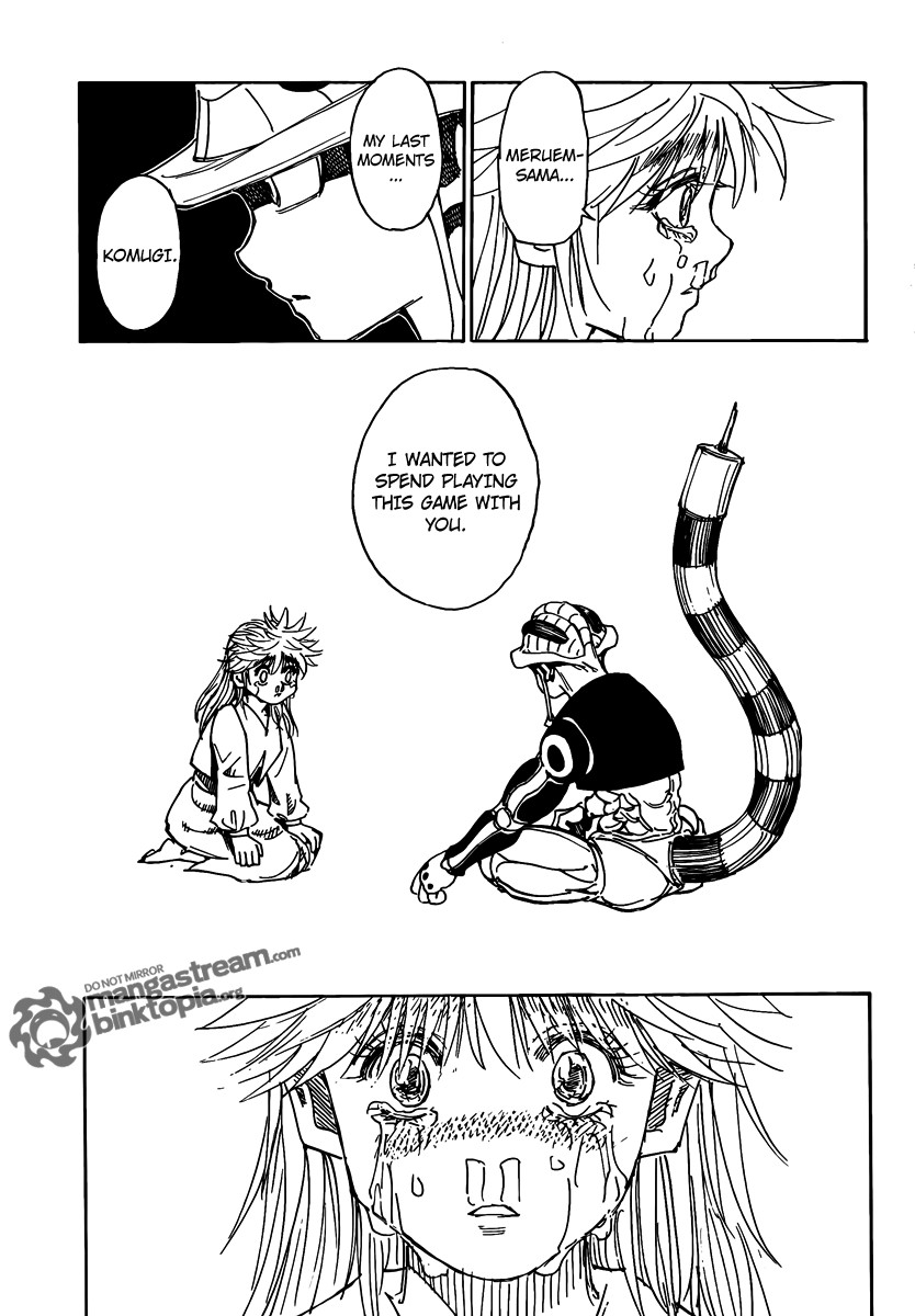 Hunter X Hunter Chapter 317 page 17 - Chapter 317: Answer